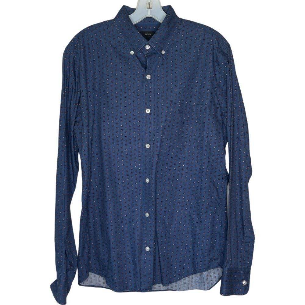 J. Crew Dress Shirt Blue - Picture 1 of 7